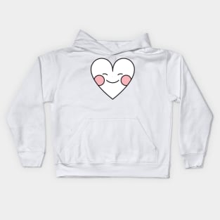 Blushing Heart Kids Hoodie